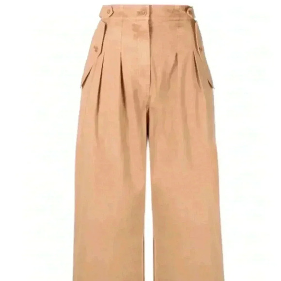 SALE NWT Ulla Johnson Wilde Pants Terracotta Size 8 - Picture 2 of 5